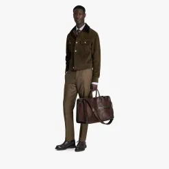 Berluti Sac De Voyage Overnight En Cuir Scritto | Sacs De Voyage