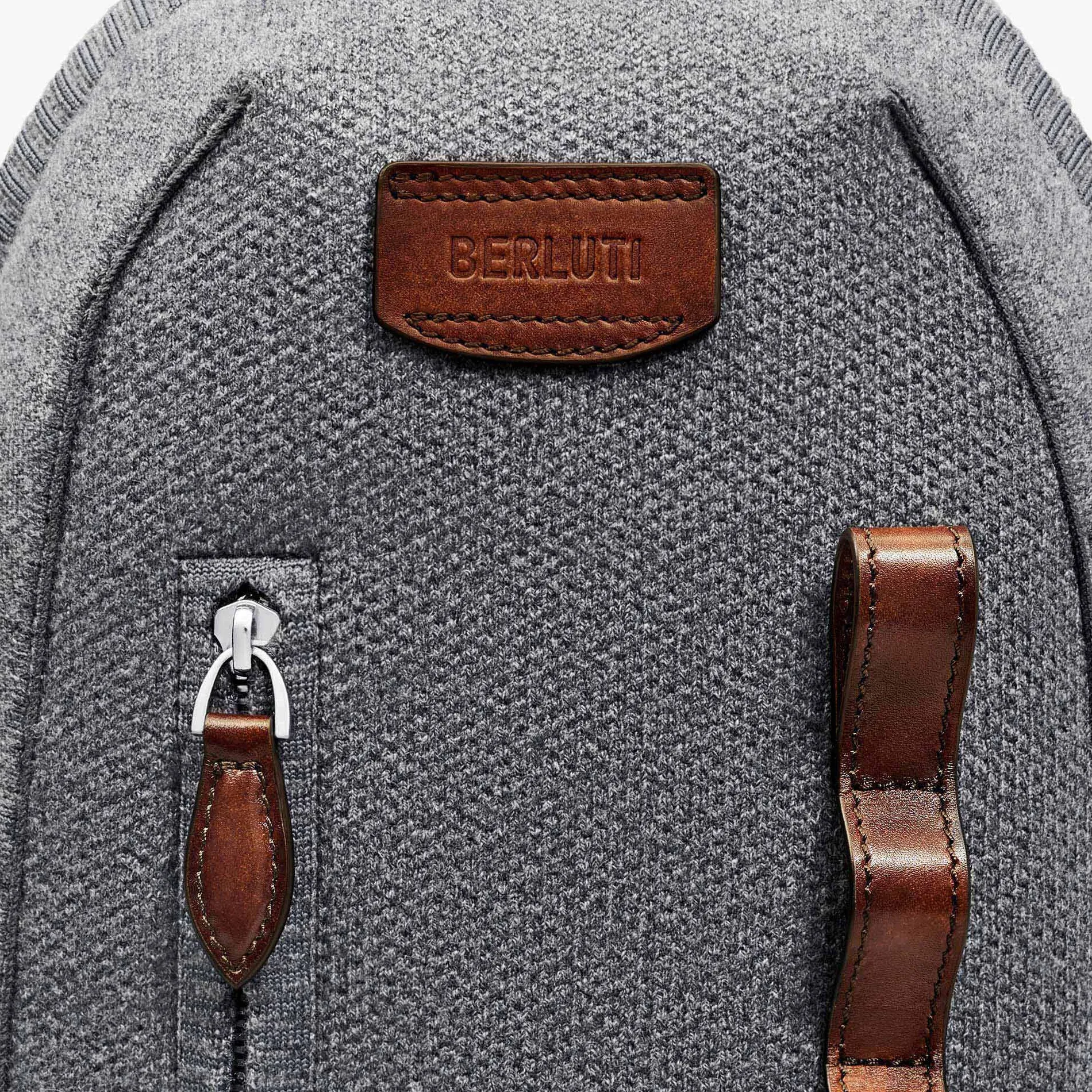 Berluti Sac Porté Épaule Shadow B5820 En Cachemire | Sacs Bandoulière