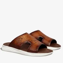 Berluti Sandale Shadow En Cuir | Sandales | Shadow