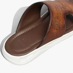 Berluti Sandale Shadow En Cuir | Sandales | Shadow