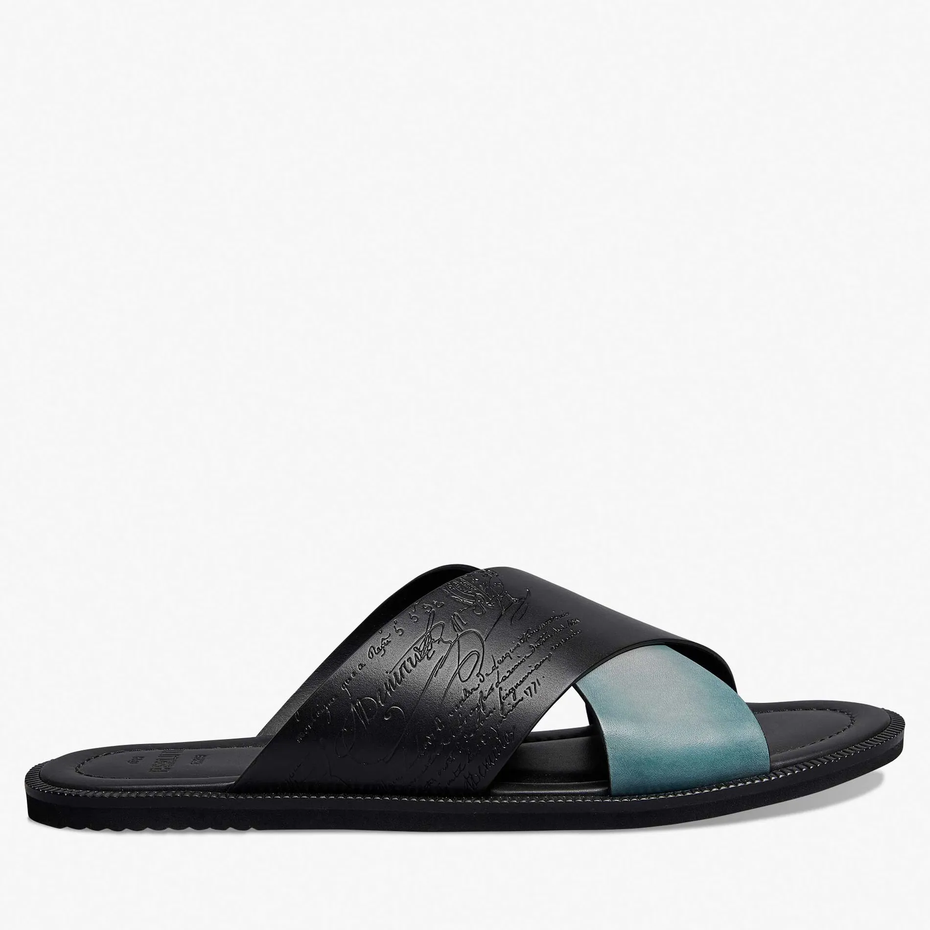Berluti Sandale Sifnos En Cuir Scritto | Sandales