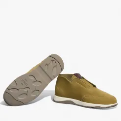 Berluti Slip On &Eacute;chapp&eacute;e En Su&egrave;de Scritto | Bottines