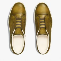Berluti Slip On Playtime En Cuir Scritto | Sneakers