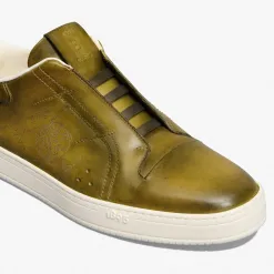 Berluti Slip On Playtime En Cuir Scritto | Sneakers