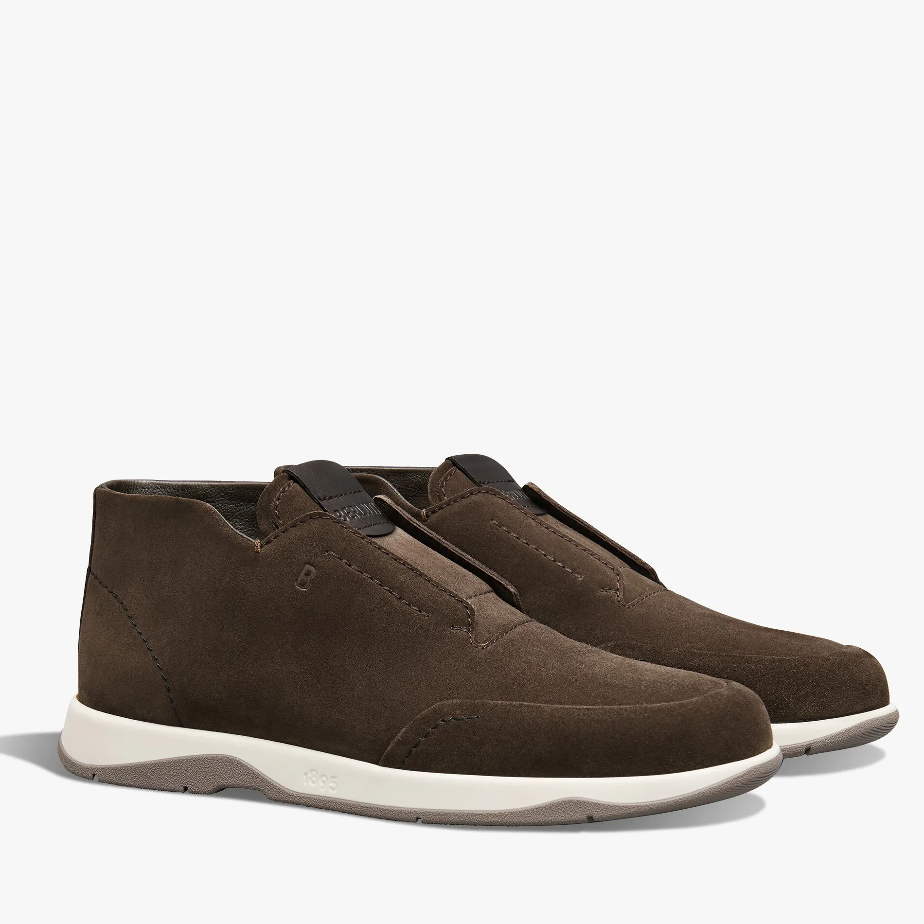 Berluti Slip-On Echappée En Veau Velours | Sneakers