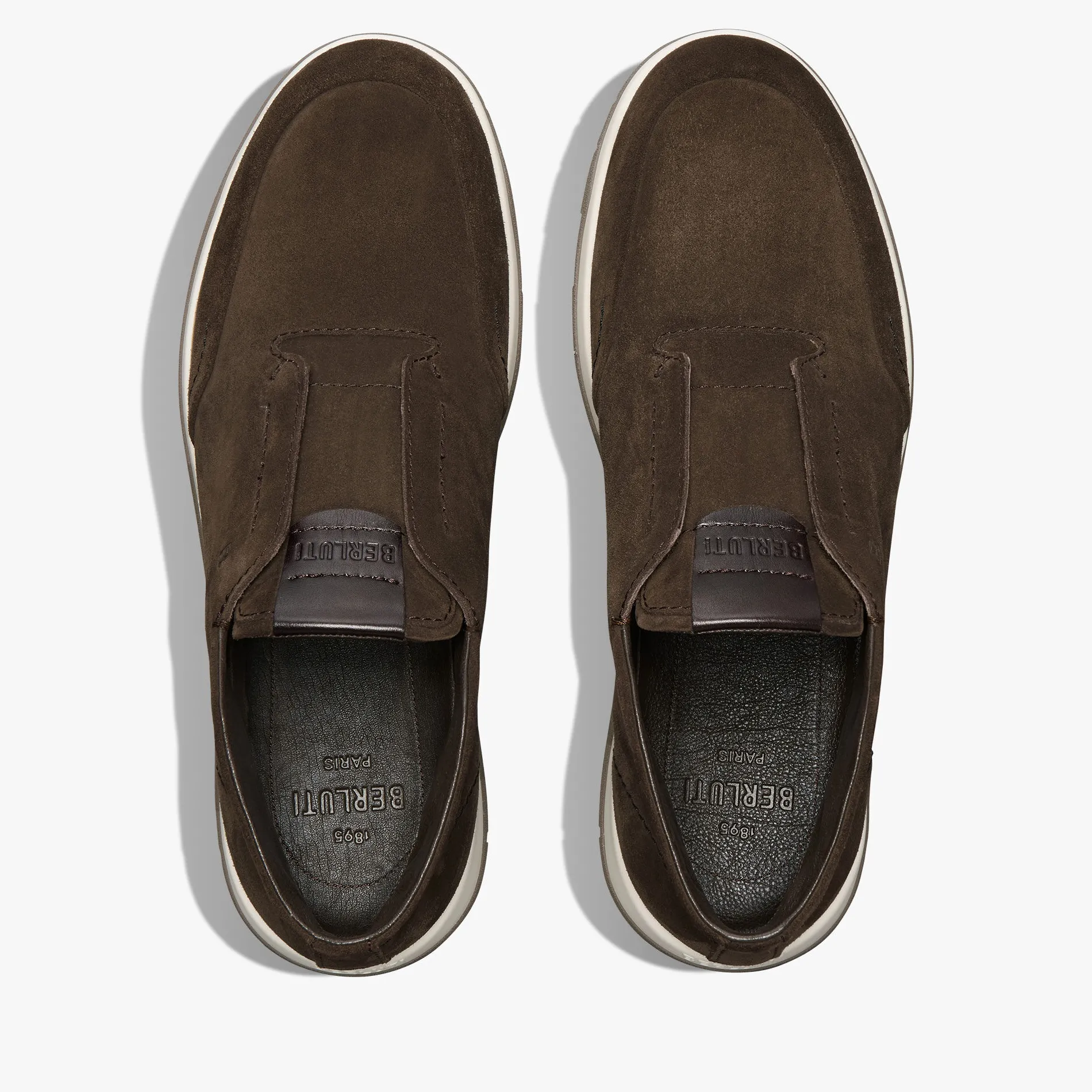 Berluti Slip-On Echappée En Veau Velours | Sneakers