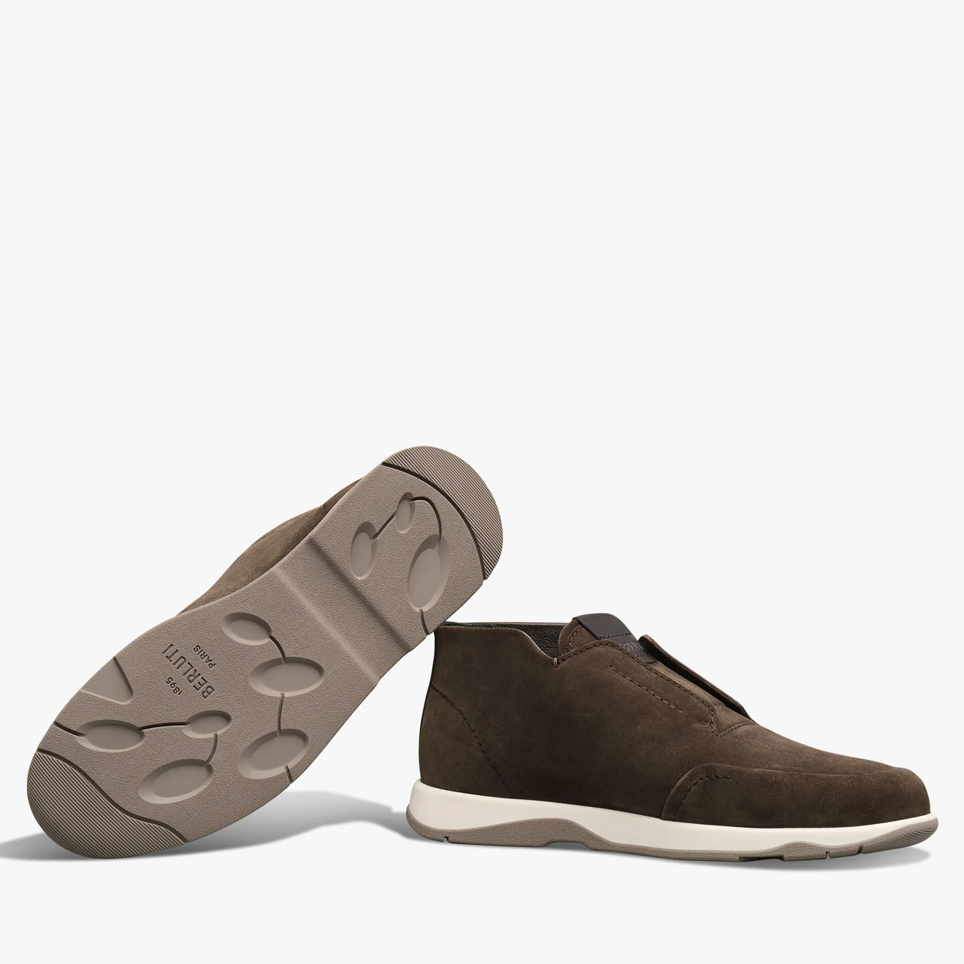 Berluti Slip-On Echappée En Veau Velours | Sneakers