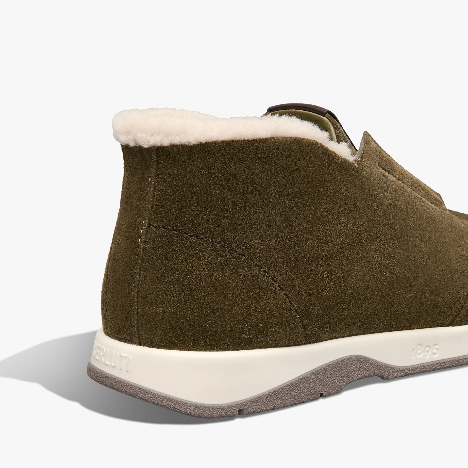 Berluti Slip-On Echapp&eacute;e En Veau Velours | Bottines | Sneakers