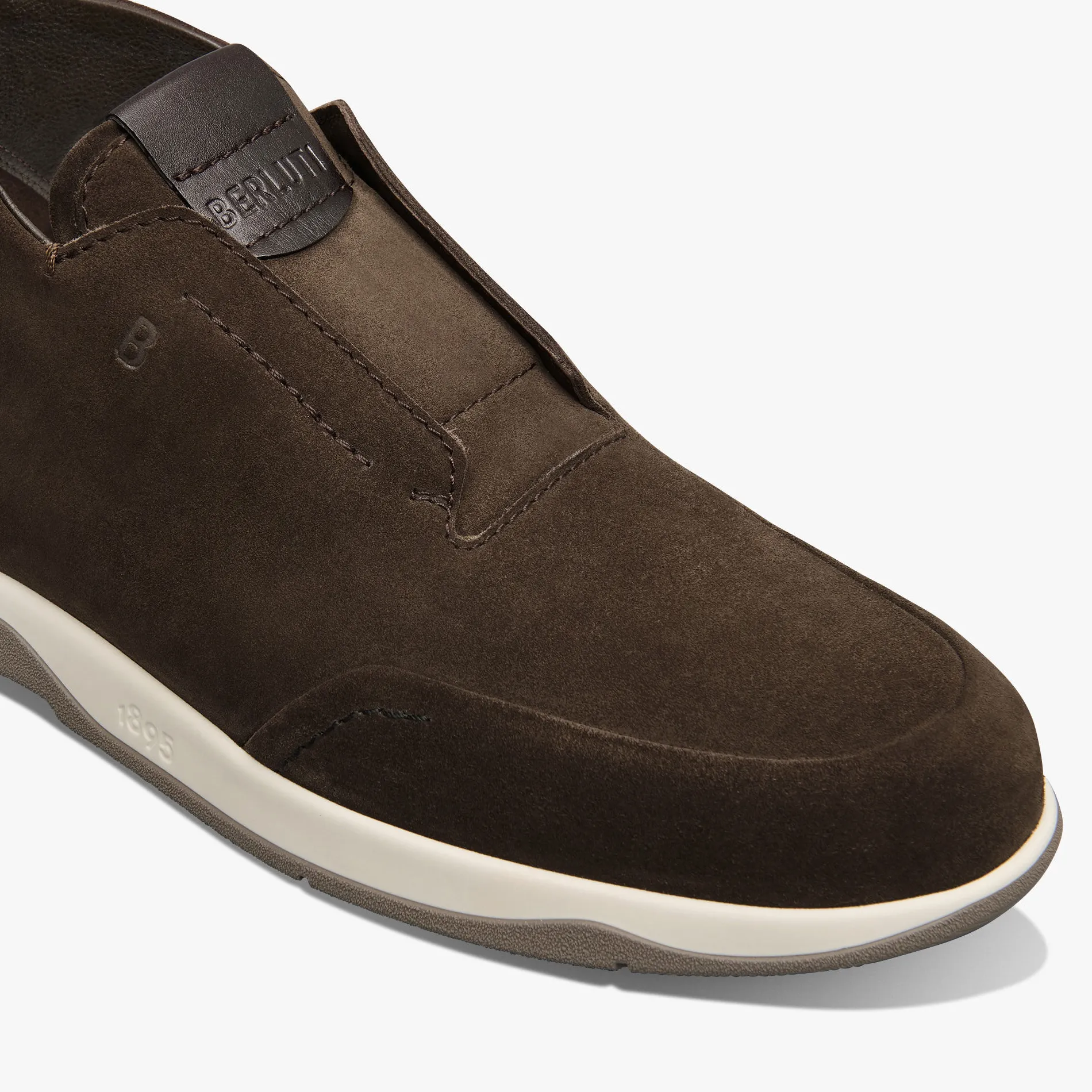 Berluti Slip-On Echappée En Veau Velours | Sneakers
