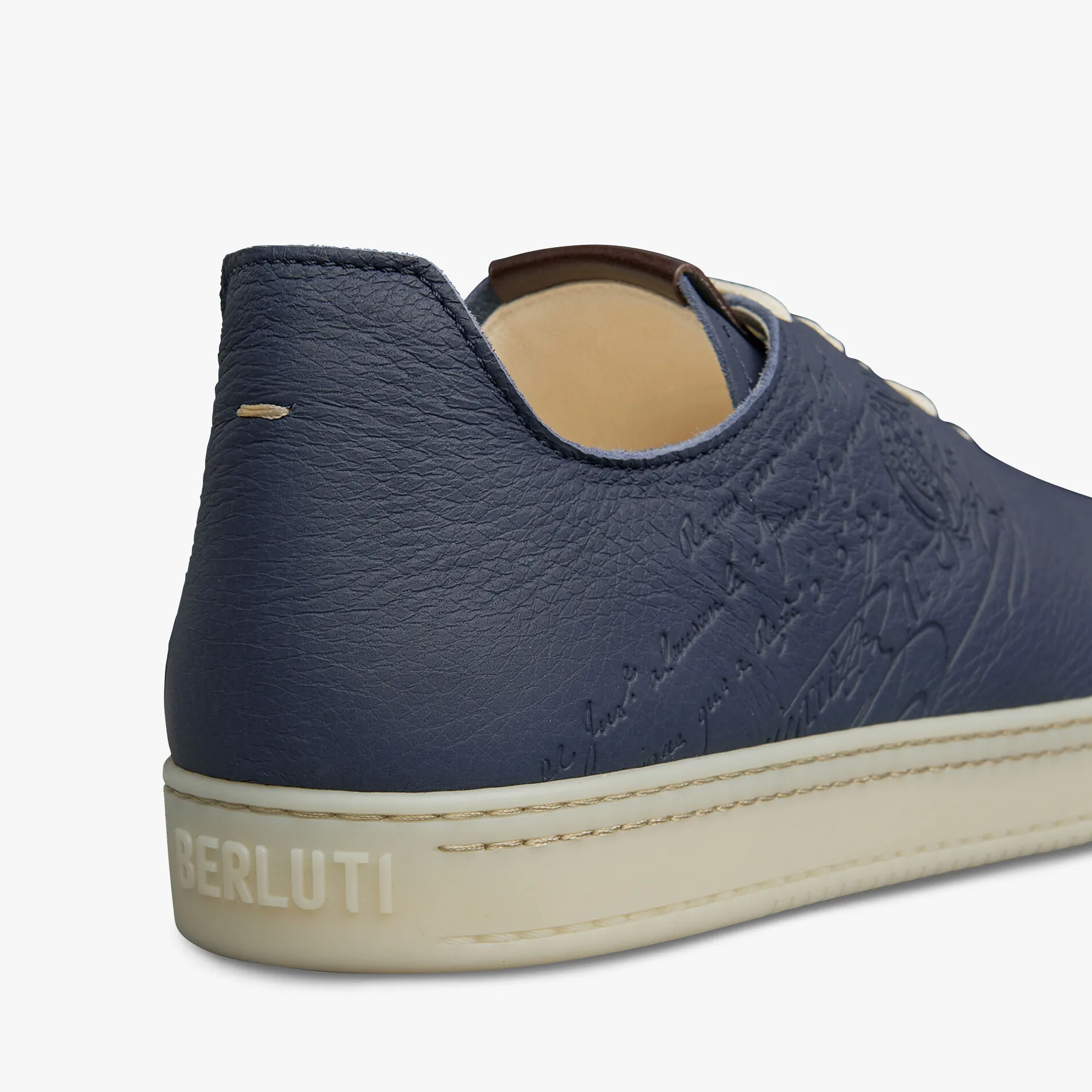 Berluti Sneaker Eden En Cuir Scritto | Sneakers