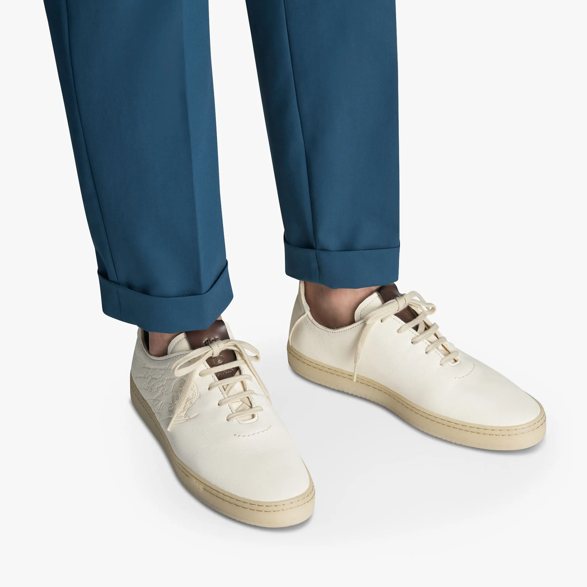 Berluti Sneaker Eden En Cuir Scritto | Sneakers