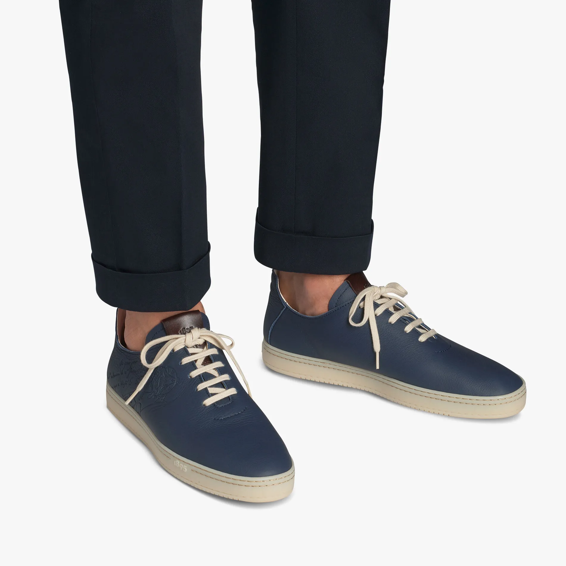 Berluti Sneaker Eden En Cuir Scritto | Sneakers