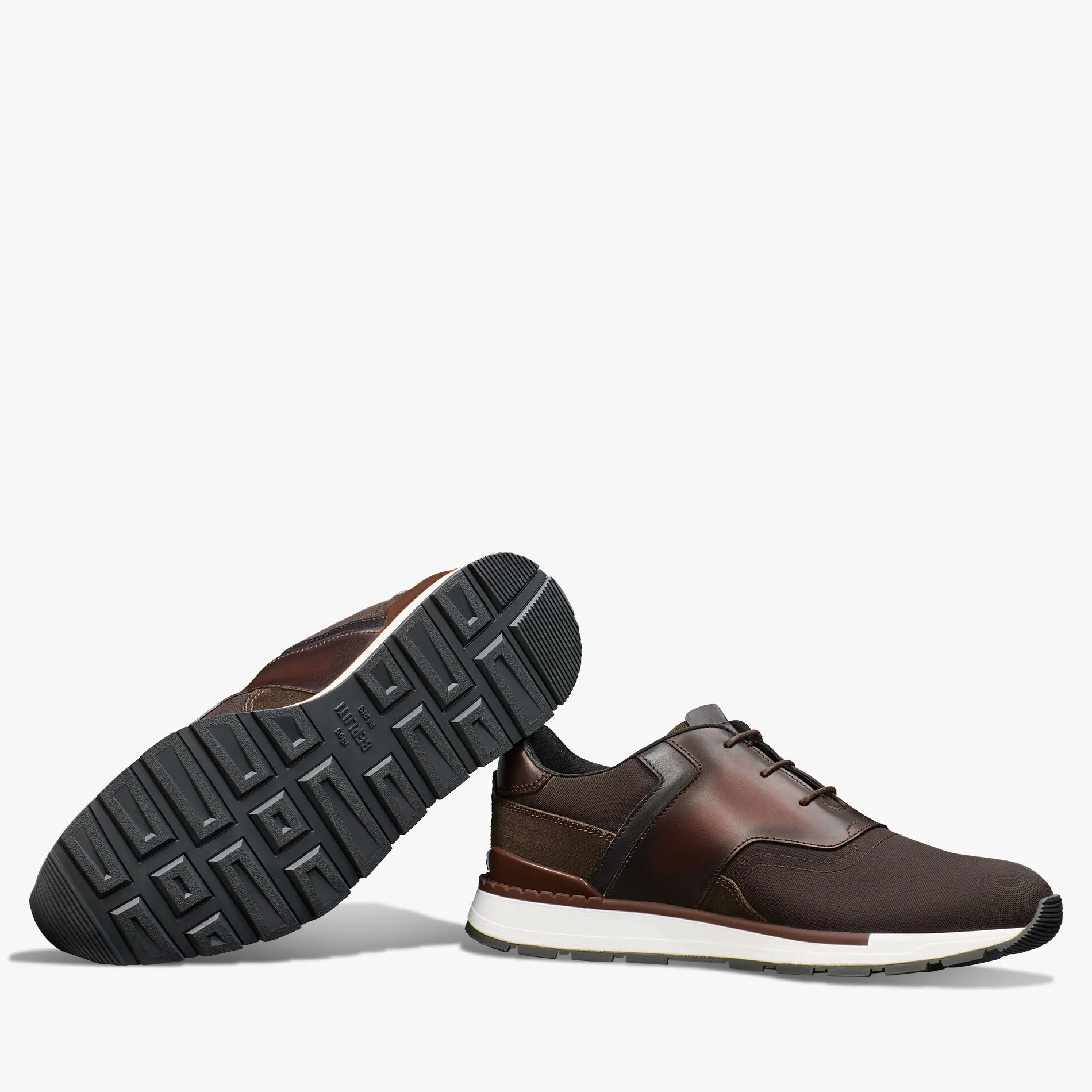 Berluti Sneaker Fast Track En Cuir Et Nylon | Sneakers