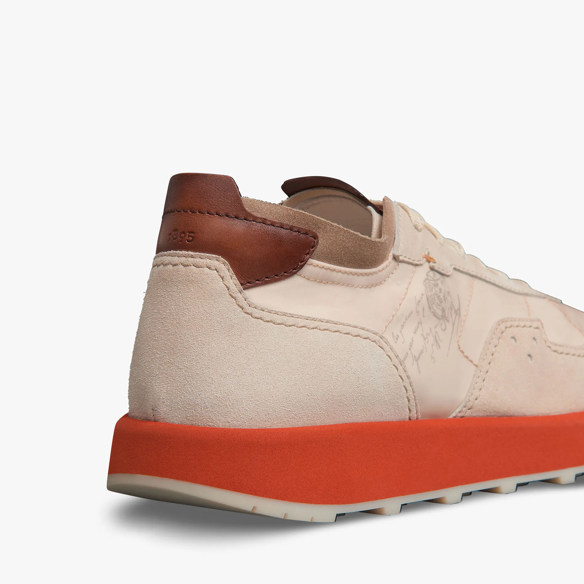 Berluti Sneaker Light Track En Veau Velours Et Nylon | Sneakers