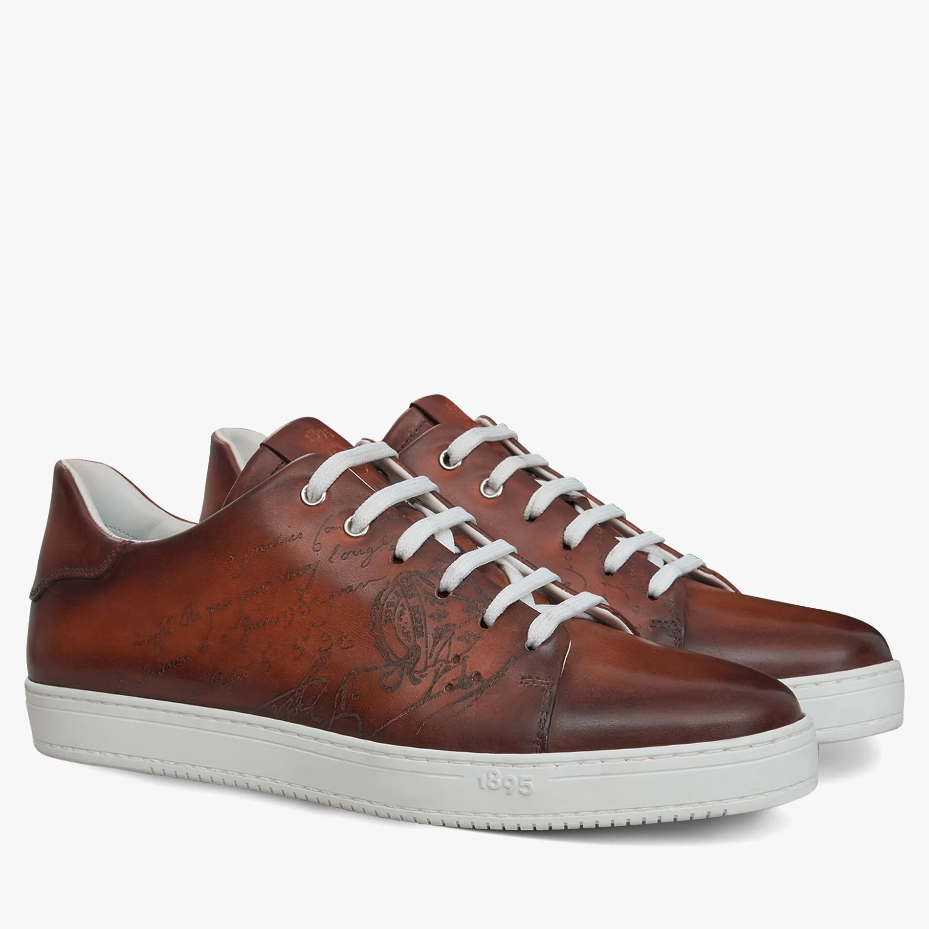 Berluti Sneaker Playtime En Cuir Scritto | Sneakers