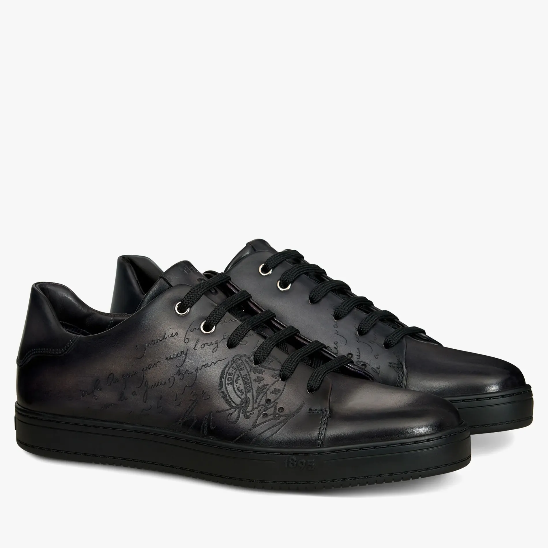 Berluti Sneaker Playtime En Cuir Scritto | Sneakers