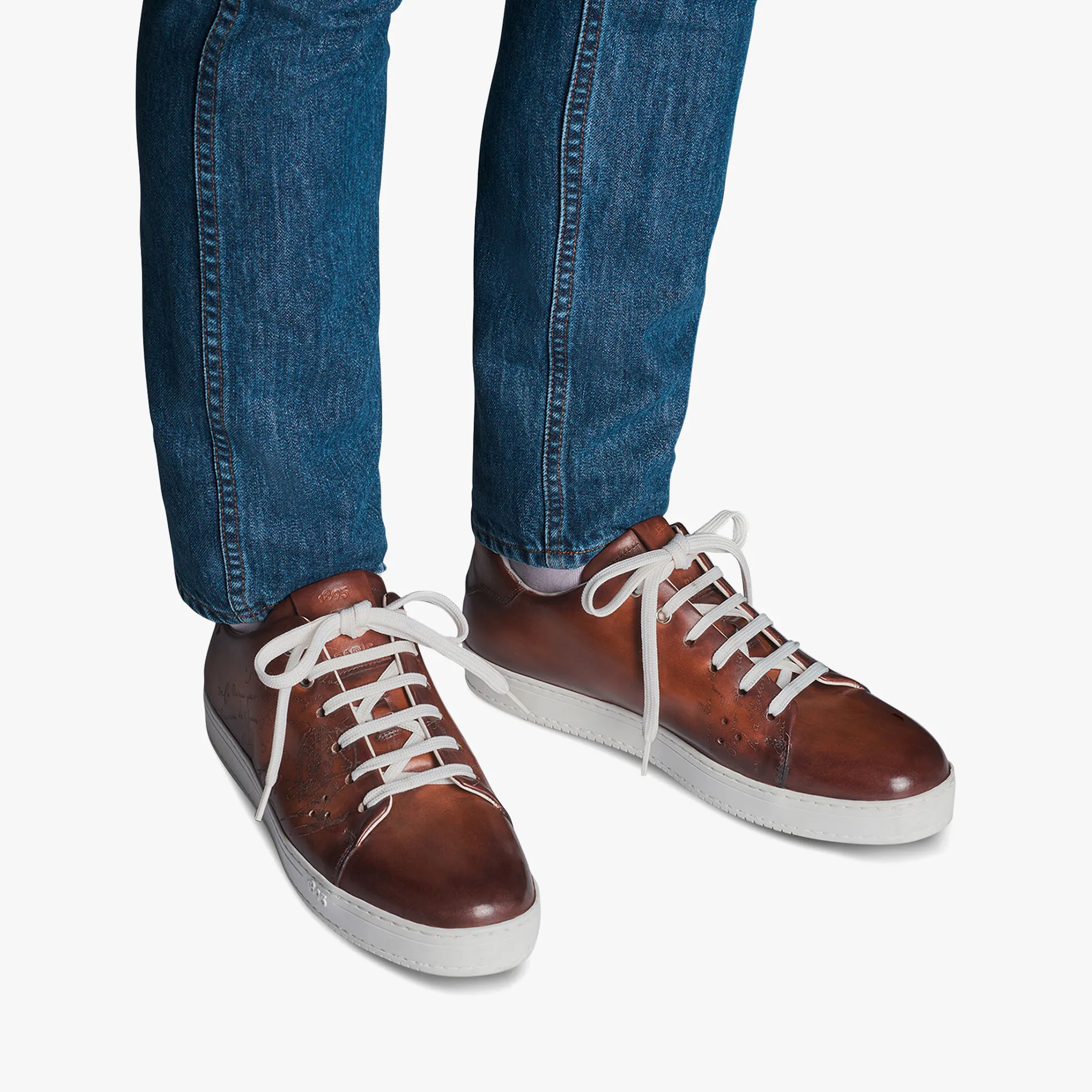 Berluti Sneaker Playtime En Cuir Scritto | Sneakers
