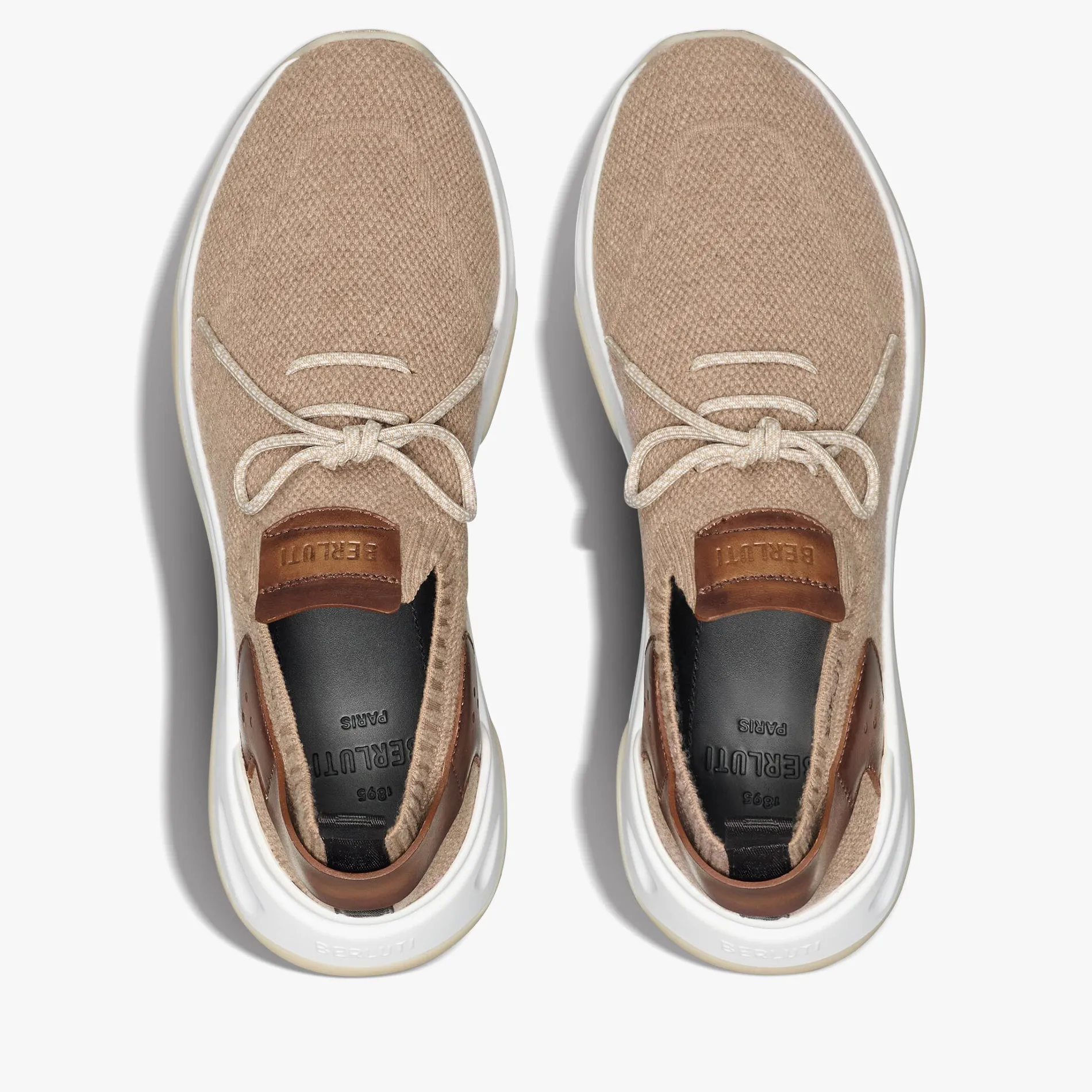 Berluti Sneaker Shadow En Cachemire Et Cuir | Sneakers | Shadow
