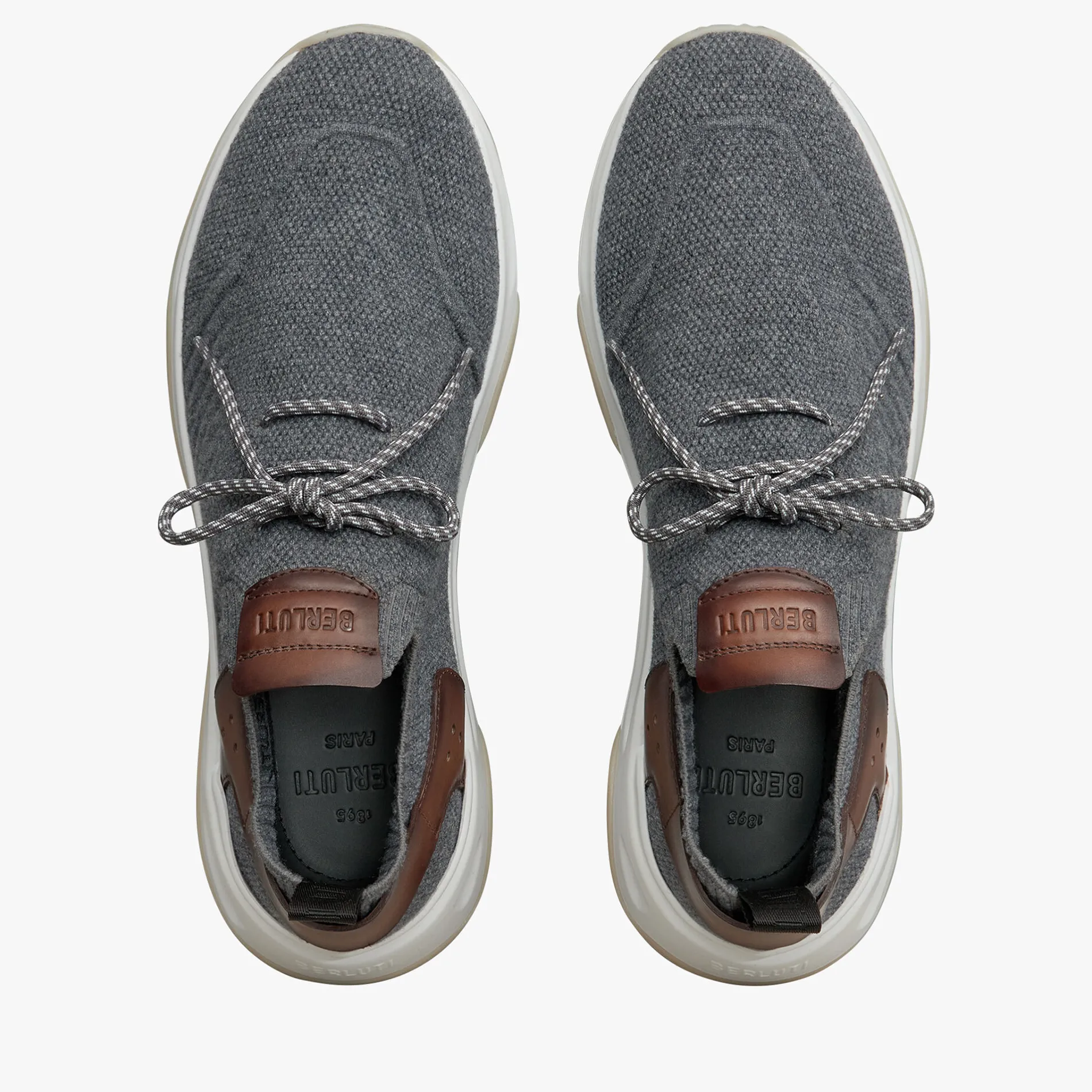 Berluti Sneaker Shadow En Cachemire Et Cuir | Sneakers | Shadow