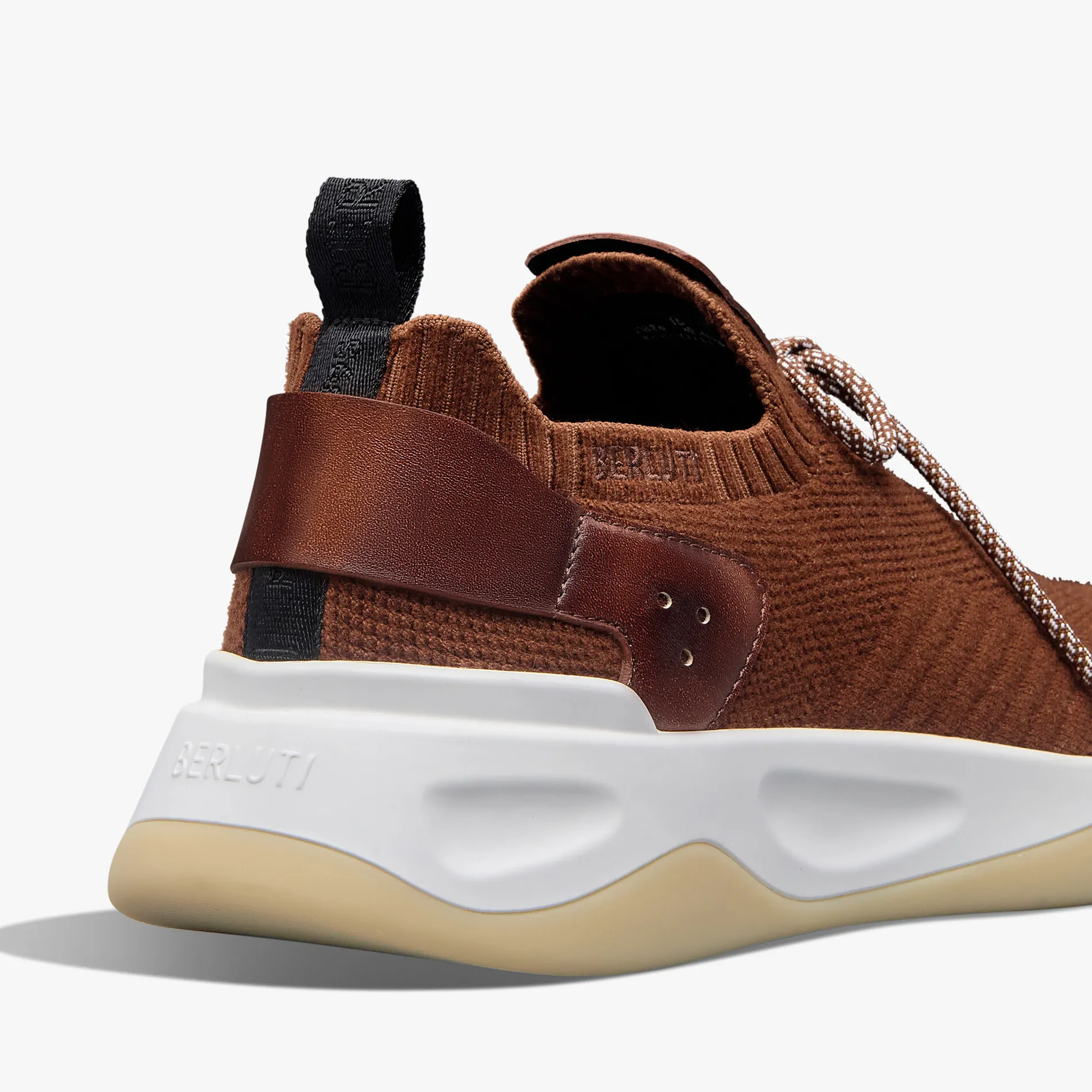 Berluti Sneaker Shadow En Cachemire Et Cuir | Sneakers | Shadow