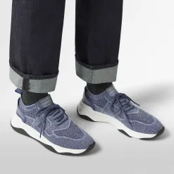 Berluti Sneaker Shadow En Denim Et Cuir | Sneakers | Shadow