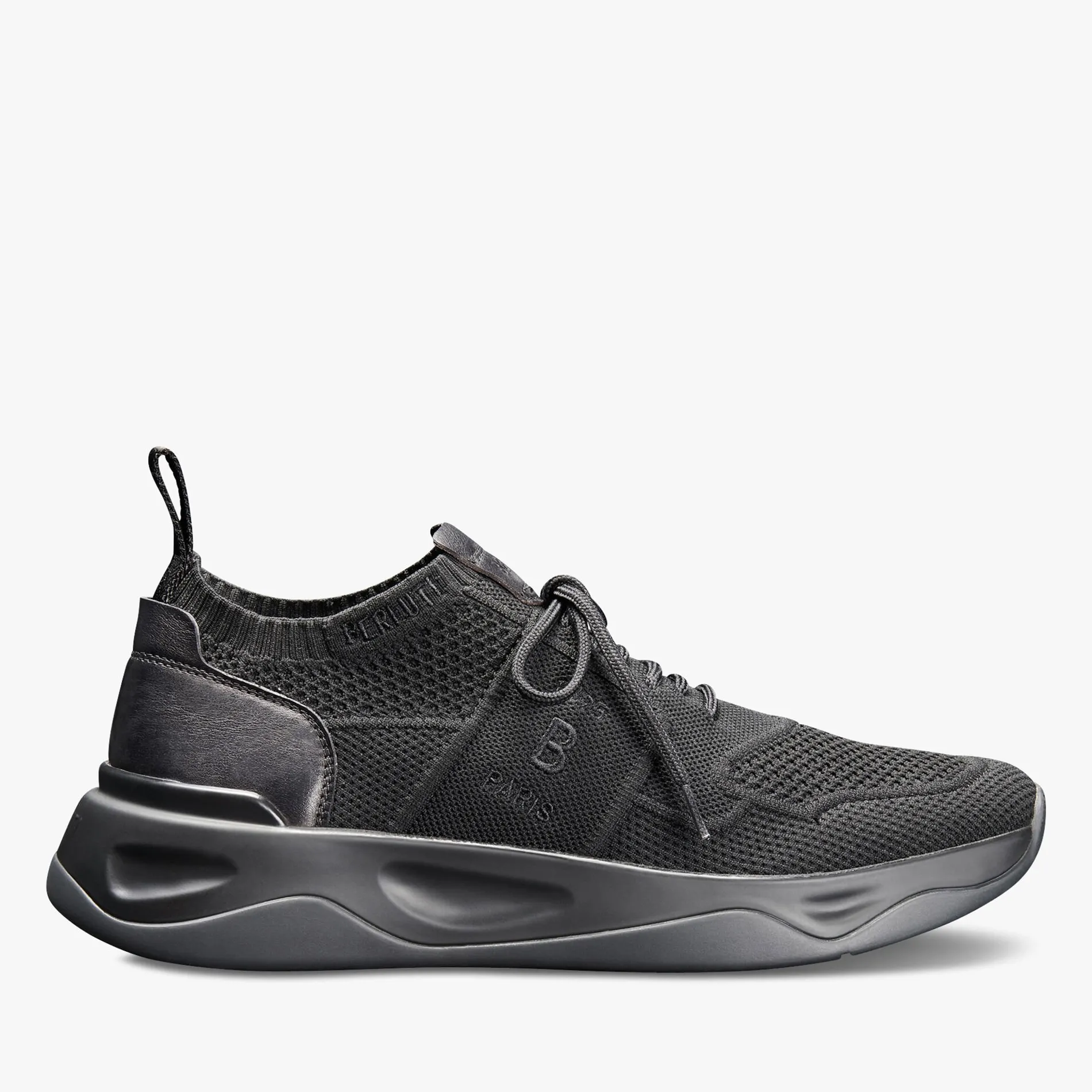 Berluti Sneaker Shadow En Maille et Cuir | Sneakers | Shadow