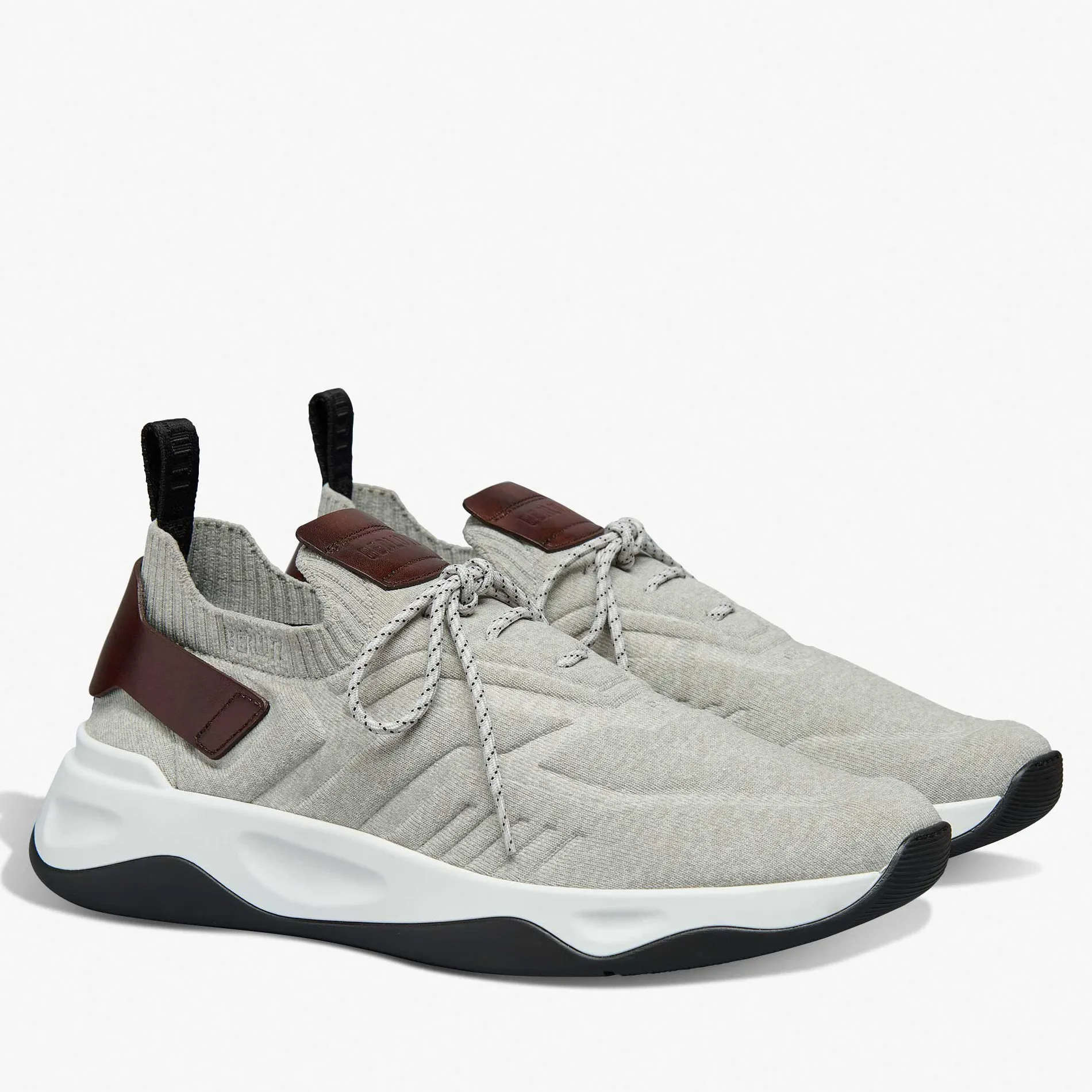 Berluti Sneaker Shadow En Maille Et Cuir | Sneakers | Shadow
