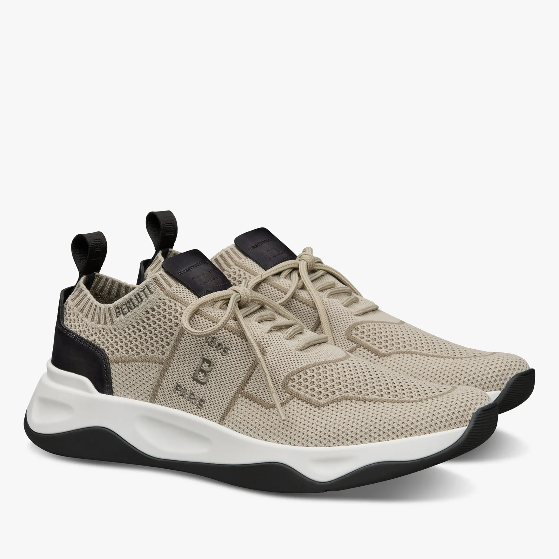 Berluti Sneaker Shadow En Maille Et Cuir | Sneakers | Shadow