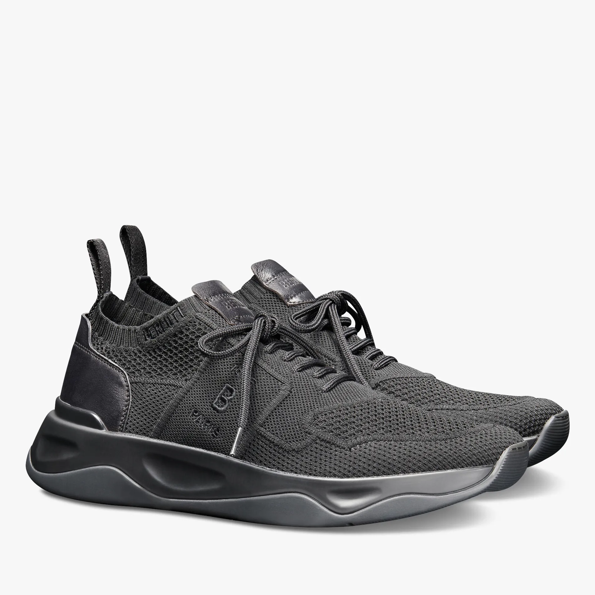 Berluti Sneaker Shadow En Maille et Cuir | Sneakers | Shadow