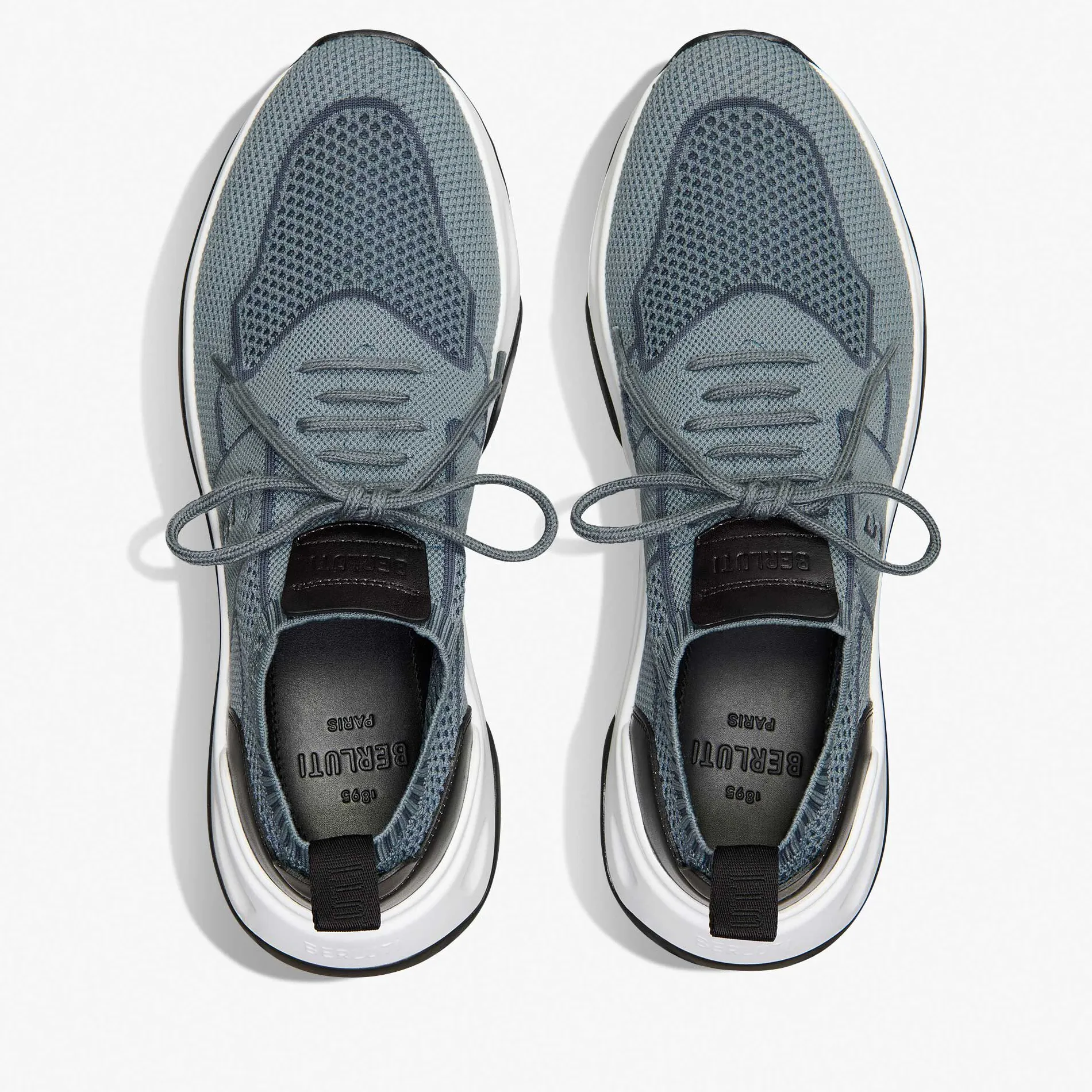 Berluti Sneaker Shadow En Maille Et Cuir De Veau | Sneakers | Shadow
