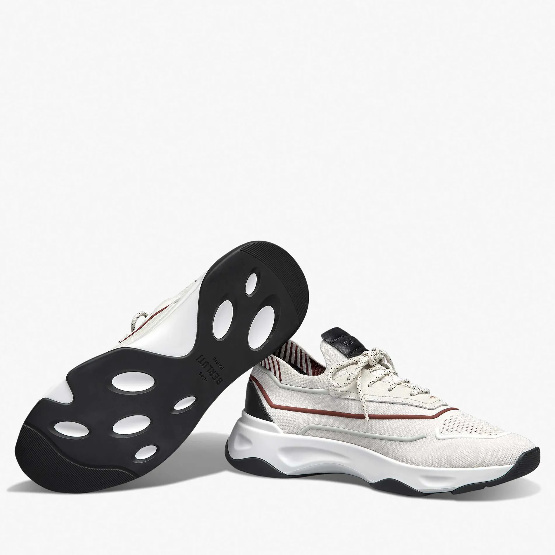 Berluti Sneaker Shadow En Maille Et Cuir | Sneakers | Shadow