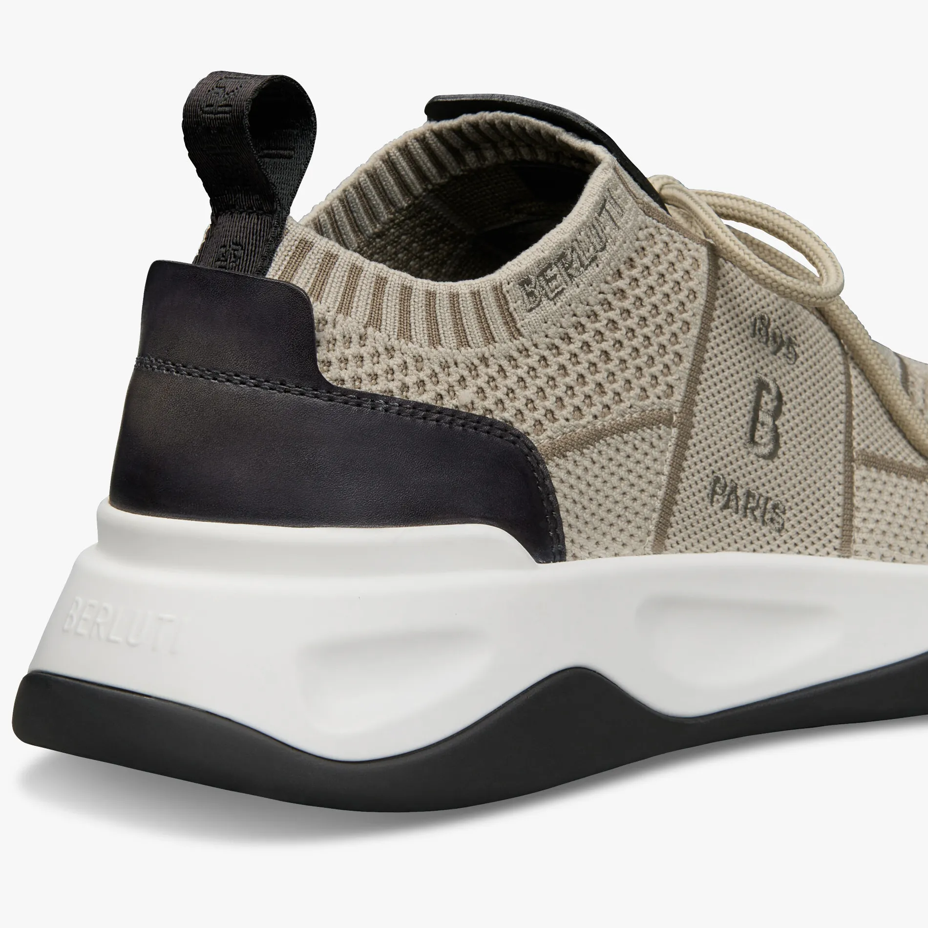 Berluti Sneaker Shadow En Maille Et Cuir | Sneakers | Shadow