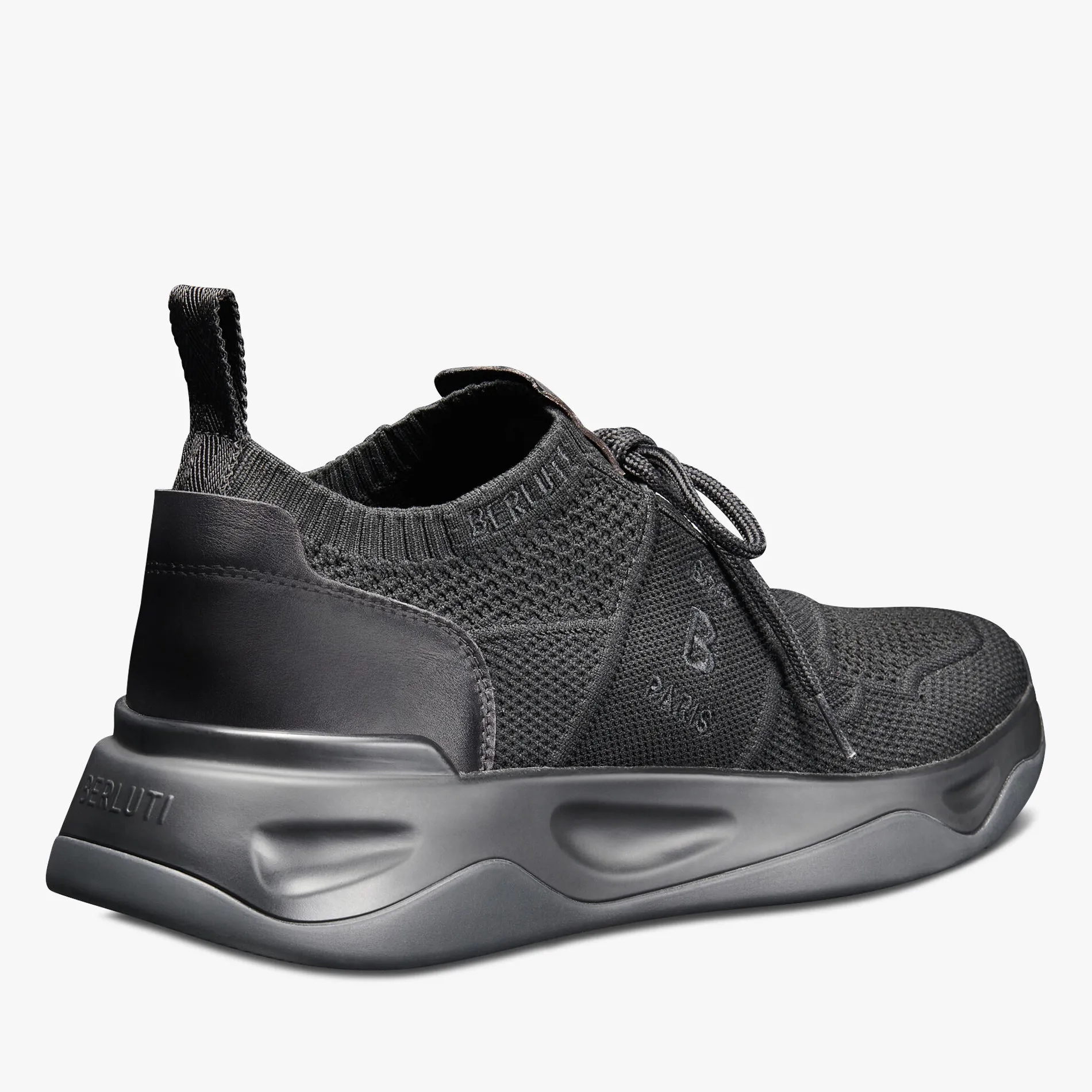 Berluti Sneaker Shadow En Maille et Cuir | Sneakers | Shadow