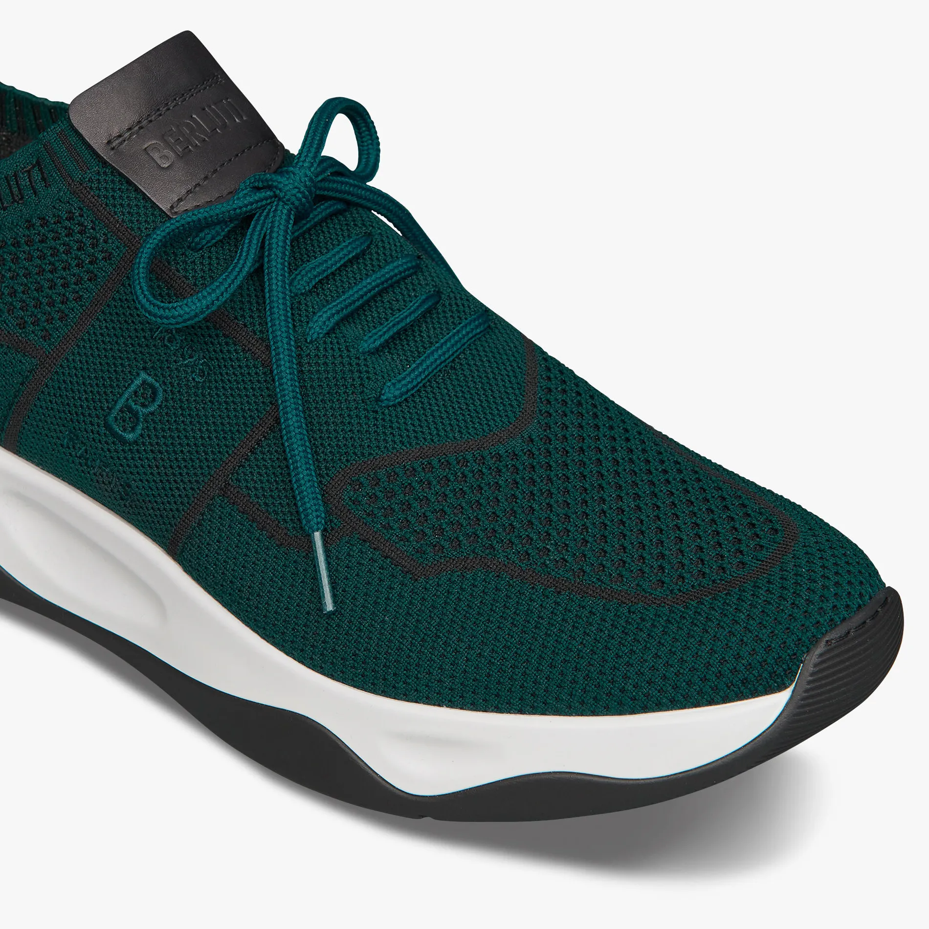 Berluti Sneaker Shadow En Maille Et Cuir | Sneakers | Shadow
