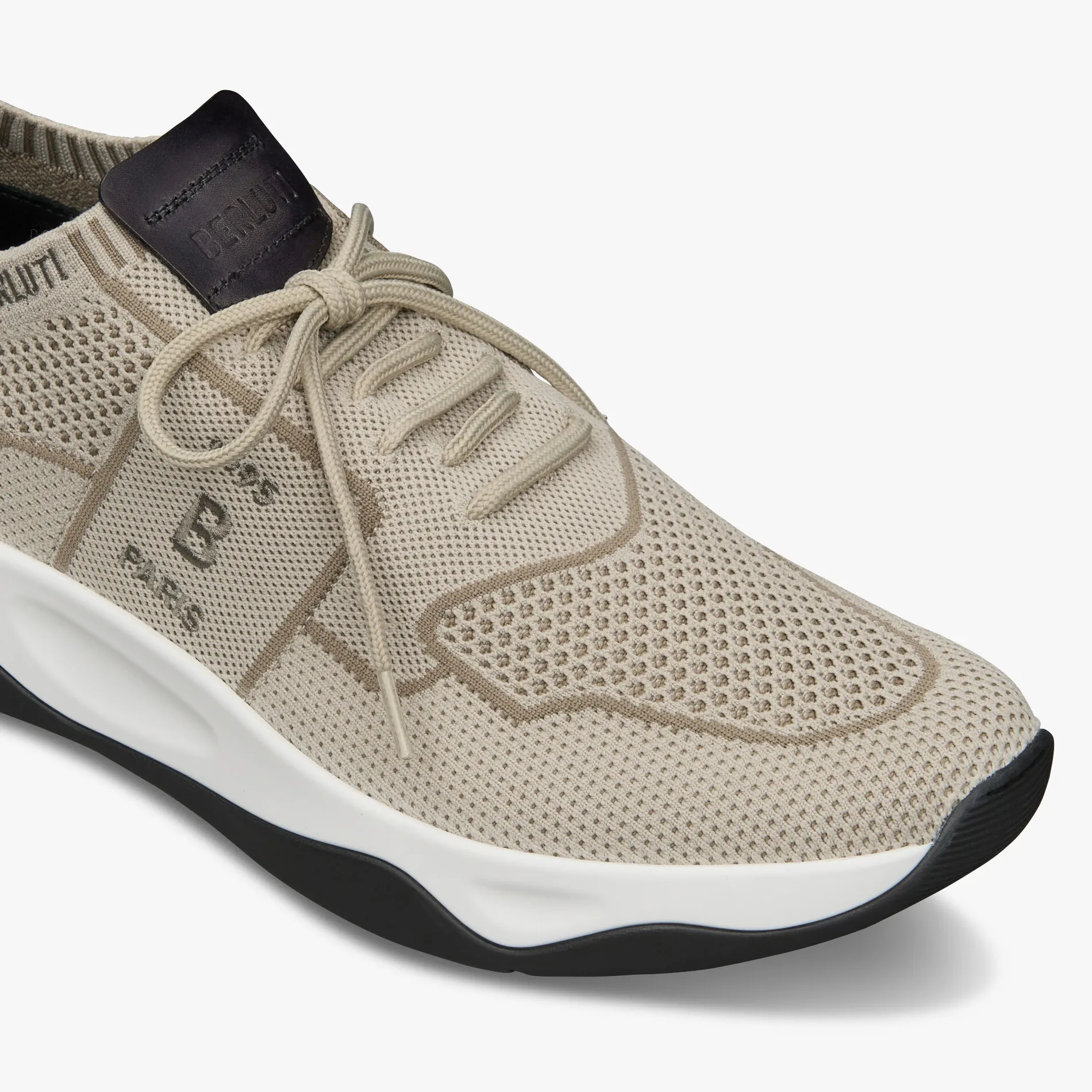 Berluti Sneaker Shadow En Maille Scritto Et Cuir Nubuck | Sneakers | Shadow