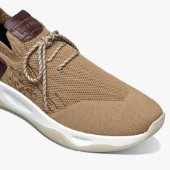Berluti Sneaker Shadow En Scritto Knit Et Cuir De Veau | Sneakers | Shadow