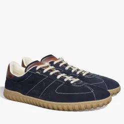 Berluti Sneaker Trainer En Veau Velours Scritto | Sneakers