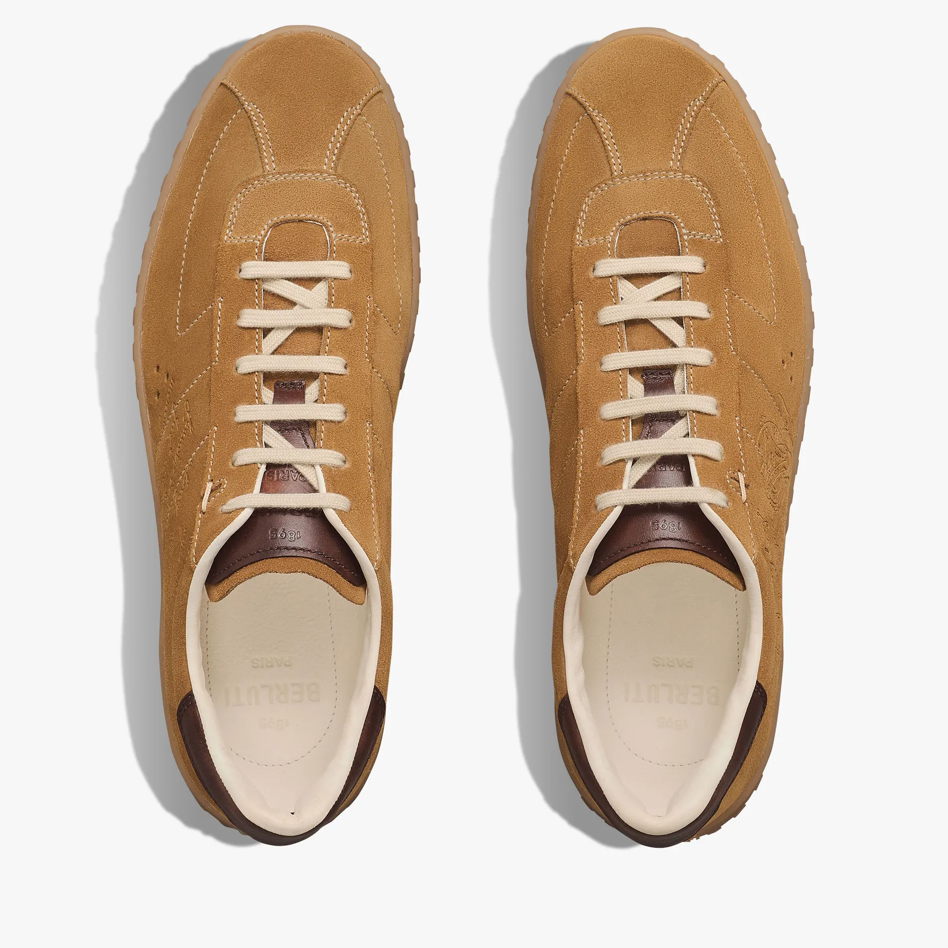 Berluti Sneaker Trainer En Veau Velours Scritto | Sneakers