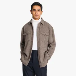 Berluti Surchemise En Cachemire &Agrave; Motifs Chevron | Chemises