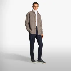 Berluti Surchemise En Cachemire &Agrave; Motifs Chevron | Chemises