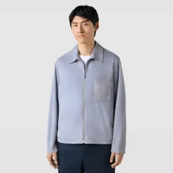 Berluti Surchemise En Su&egrave;de | Cuir | Chemises
