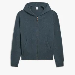 Berluti Sweat A Capuche Zippé en Cachemire | Maille & Sweatshirts