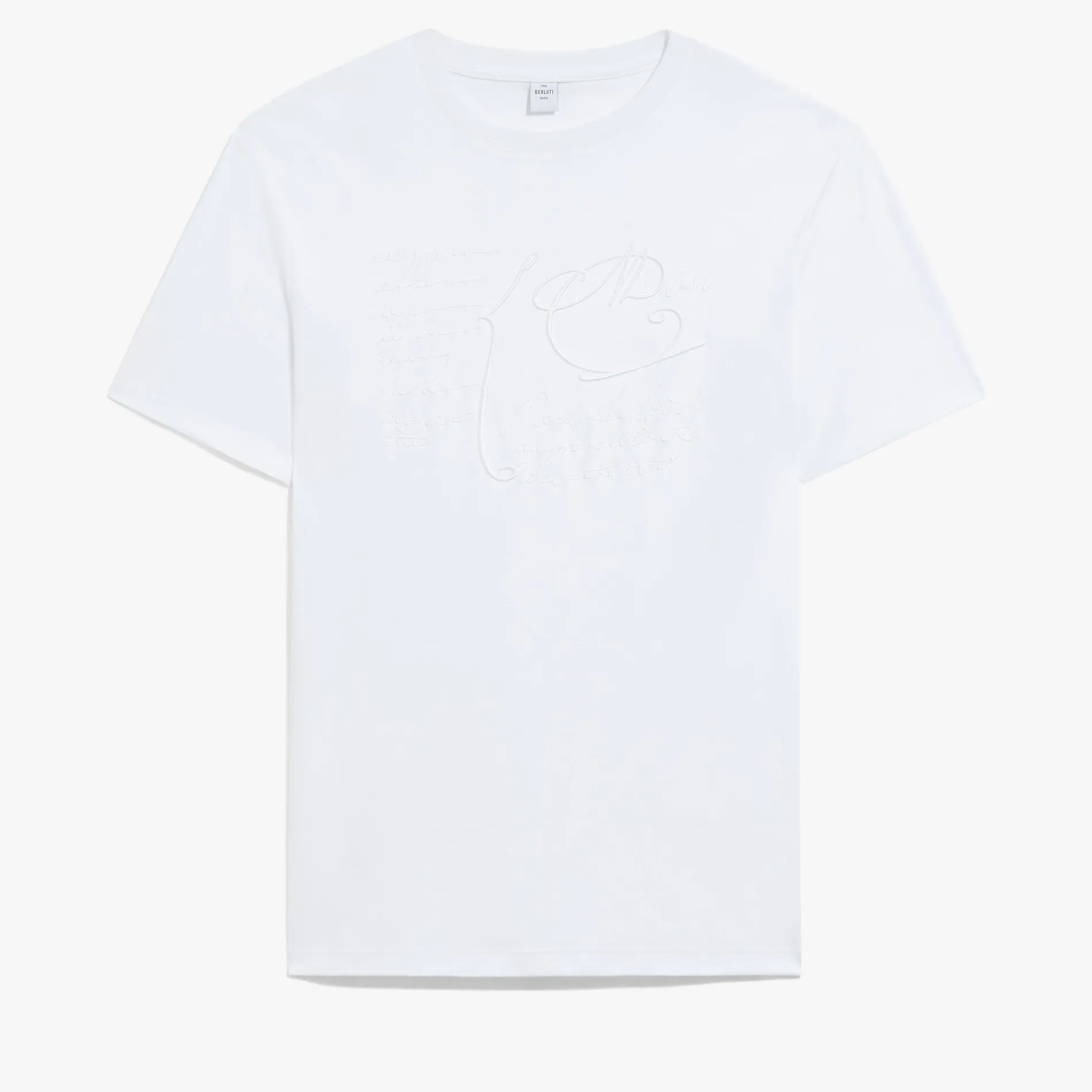 Berluti T-shirt &agrave; Broderie Scritto | Polos & T-shirts