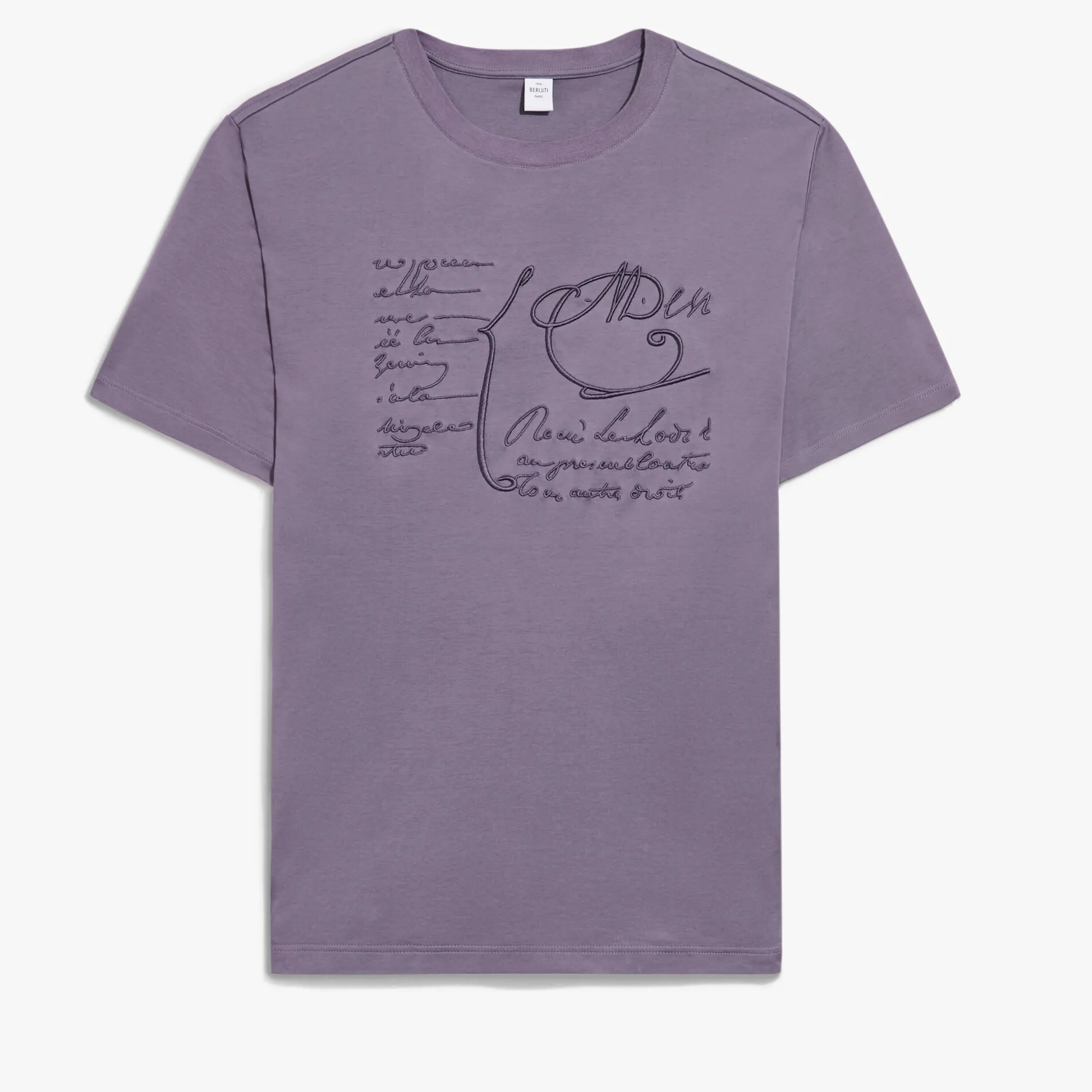 Berluti T-shirt &agrave; Broderie Scritto | Polos & T-shirts