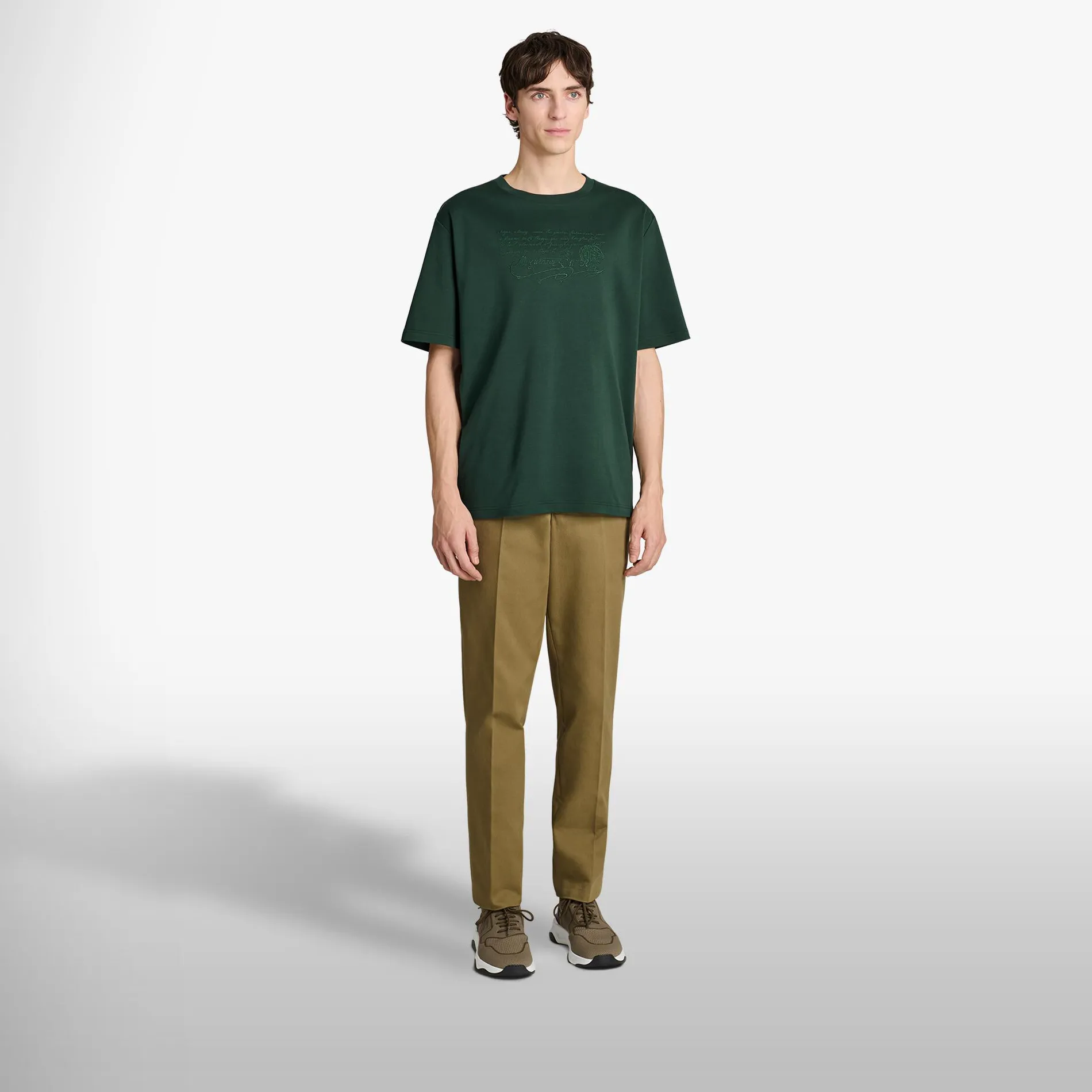 Berluti T-Shirt Avec Broderie Scritto | Polos & T-shirts