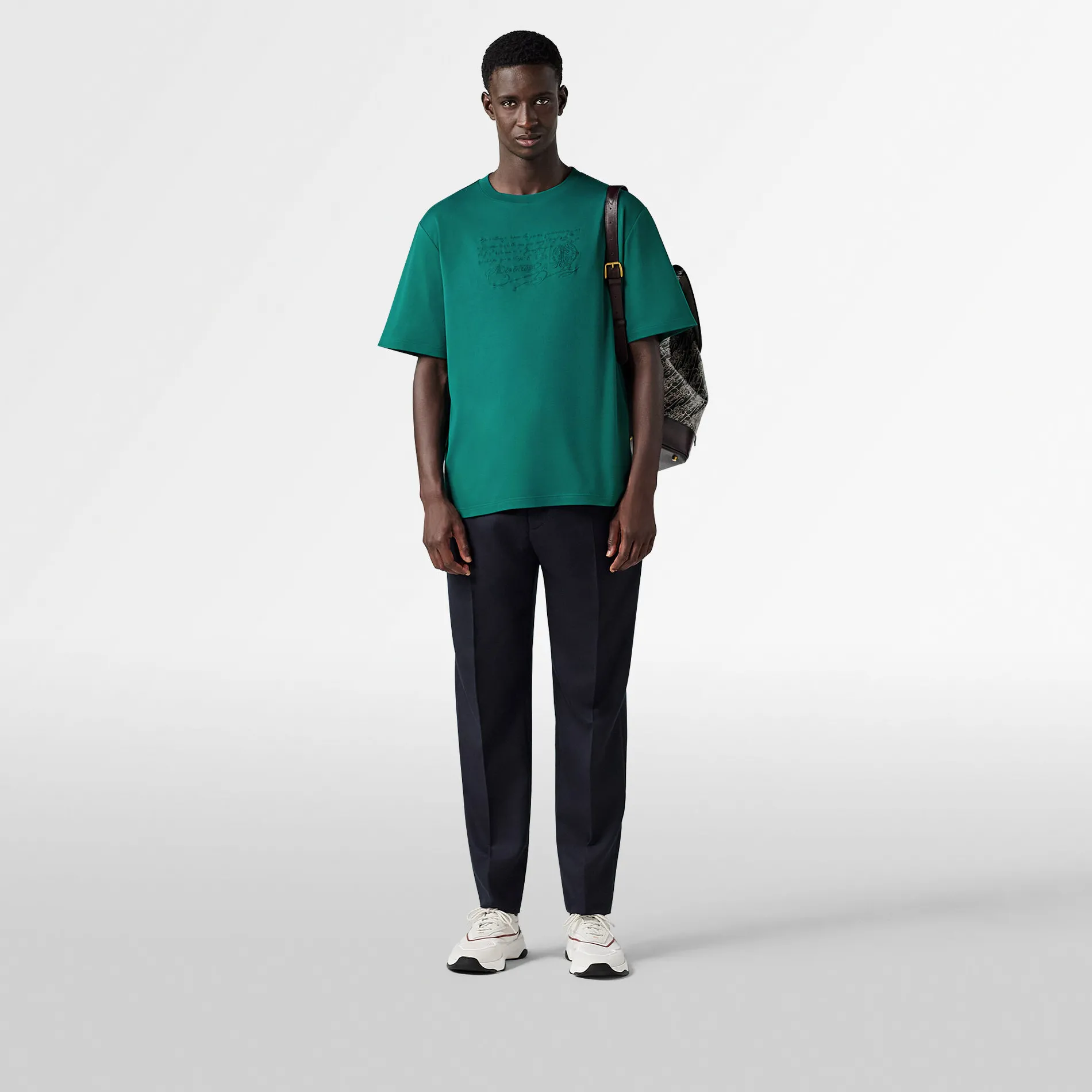 Berluti T-Shirt Avec Broderie Scritto | Polos & T-shirts