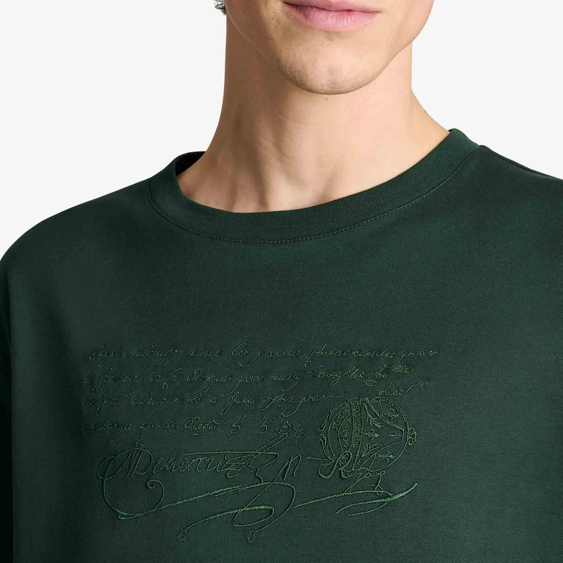 Berluti T-Shirt Avec Broderie Scritto | Polos & T-shirts