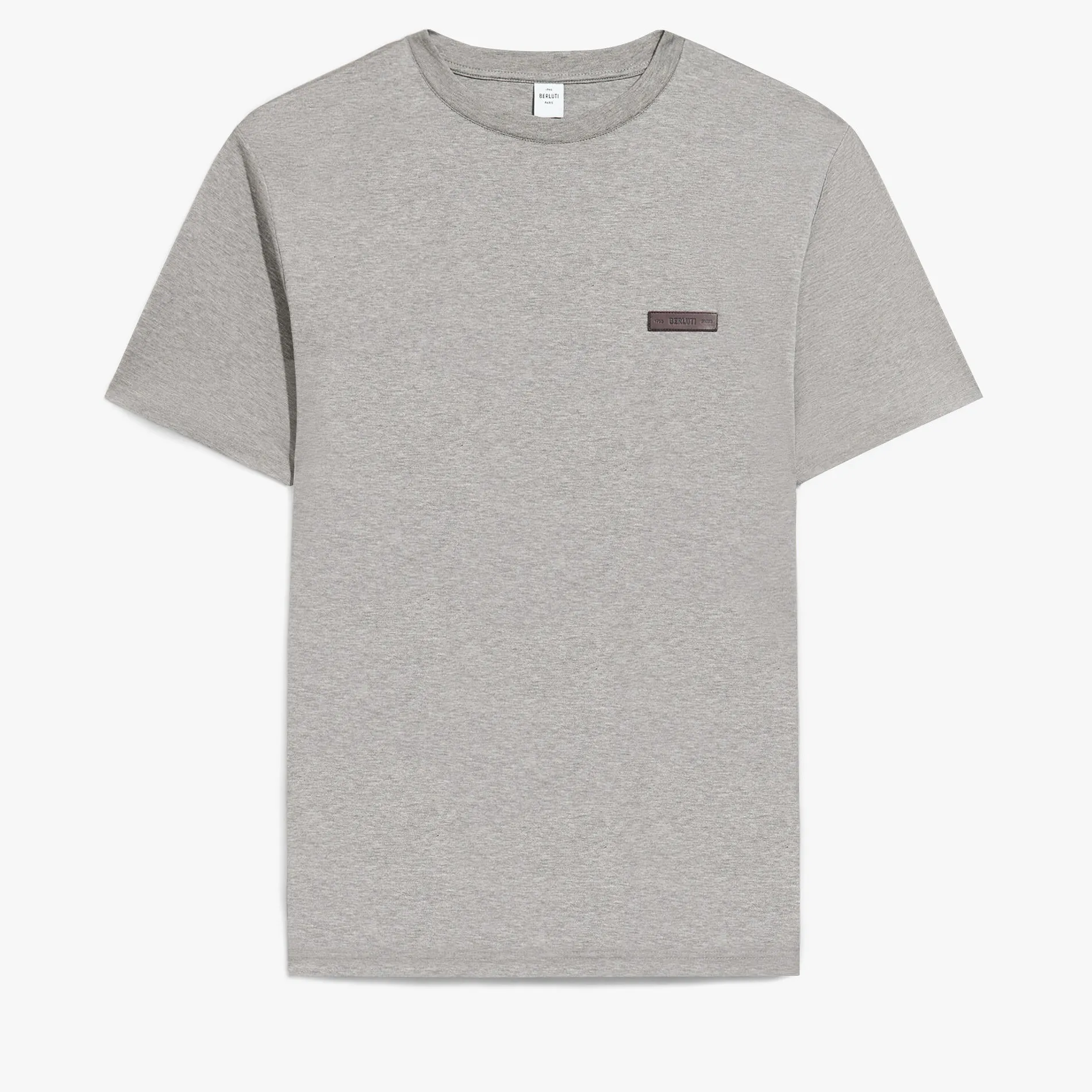 Berluti T-shirt avec D&eacute;tail en Cuir | Polos & T-shirts