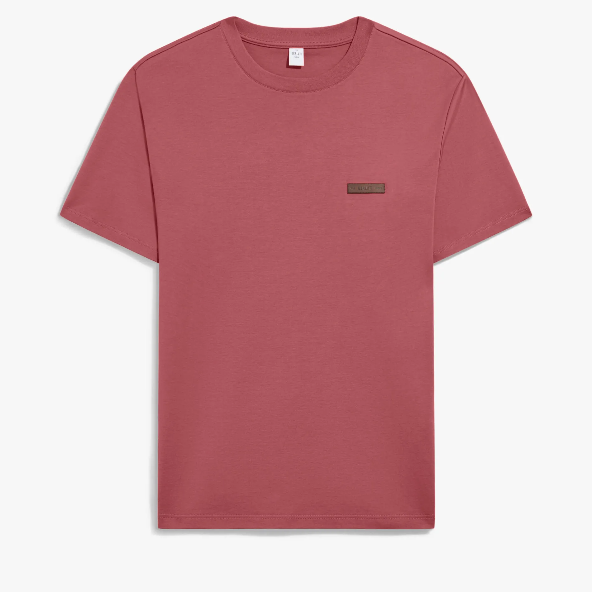 Berluti T-shirt avec Détail en Cuir | Polos & T-shirts