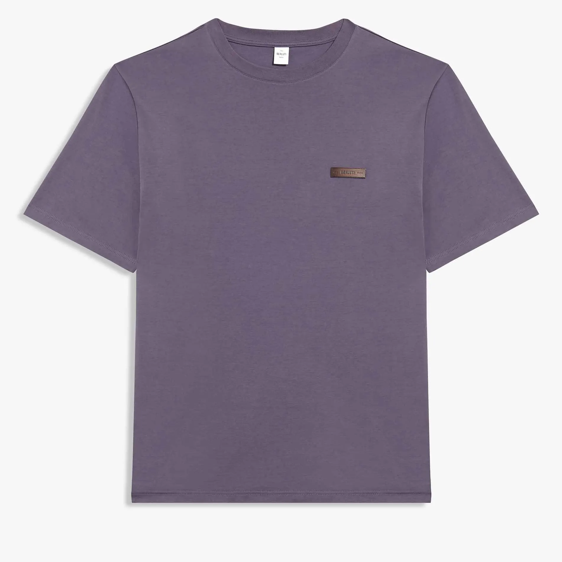 Berluti T-shirt avec Détail en Cuir | Polos & T-shirts